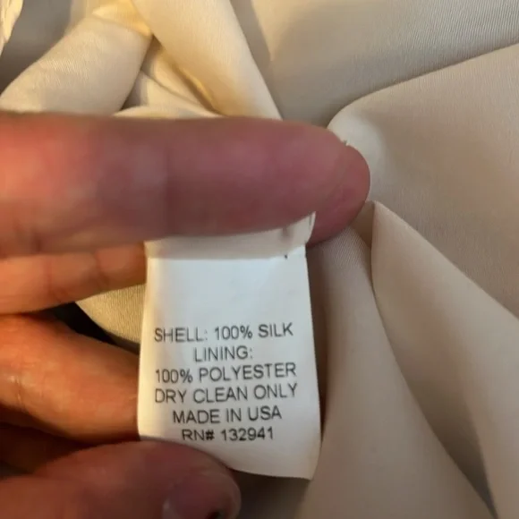 Amanda Uprichard Big Blue Stripe Silk Haley Dress Size Small - Picture 6 of 6